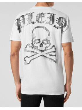 PHILIPP PLEIN PHILIPP PLEIN T-shirt 3235 Bianco Regular Fit
