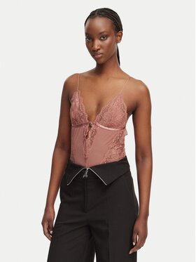 Patrizia Pepe Patrizia Pepe Боди 2I0143/A602-B885 Кафяв