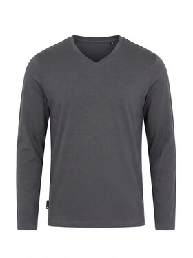 Ombre Ombre S dlouhým rukávem L171 Tmavě šedá Regular Fit
