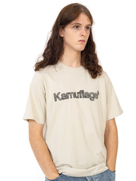 Kamuflage Kamuflage T-Shirt Sketch Beżowy Comfortable Fit