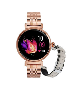Rubicon Rubicon Smartwatch SMARUB279 Różowe złoto