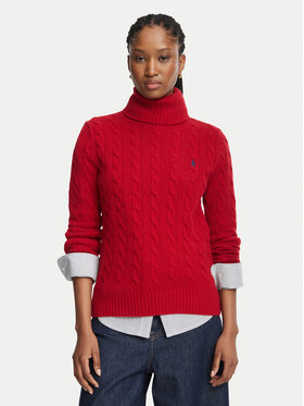Polo Ralph Lauren Polo Ralph Lauren Krekls ar augstu apkakli 211888686503 Bordo Regular Fit