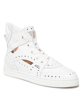 AGL AGL Sneakers Giorgia High D936503PGKZ077F162 Alb