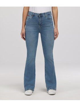 Lee Cooper Lee Cooper Jeansy JEANS D BECCA 2418 LIGHT USED Niebieski Bootcut Fit