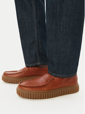 Clarks Clarks Półbuty Torhill Lo 26327295 Brązowy