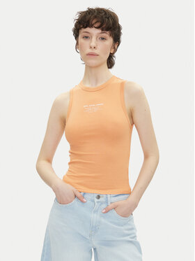 Pepe Jeans Pepe Jeans Top Viv PL506032 Orange Slim Fit