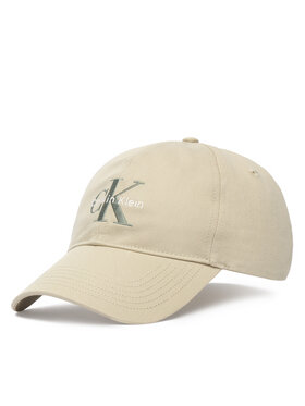Calvin Klein Calvin Klein Kepurė su snapeliu Monologo Embroidery Baseball Cap LV04G5004G Smėlio