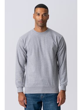 TeeShoppen TeeShoppen Sweter 'Basic Collection' Szary Regular Fit