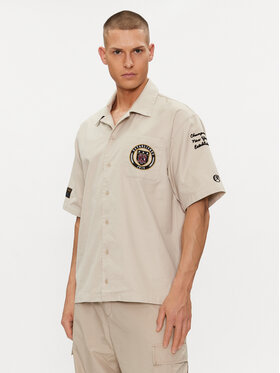 Champion Champion Koszula 220005 Szary Custom Fit