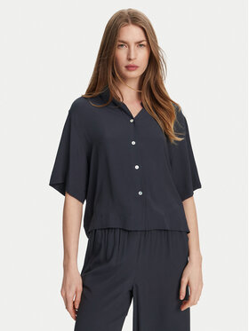 Marella Marella Camicia Ouvert 2513111154 Blu scuro Regular Fit