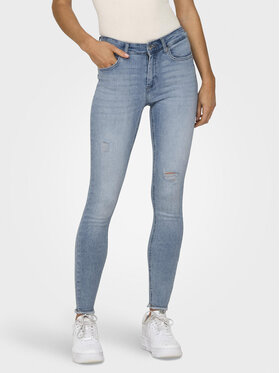 ONLY ONLY Blugi Blush 15282346 Albastru Skinny Fit