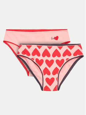 United Colors Of Benetton United Colors Of Benetton Komplet 2 par fig 3MC10S024 Różowy