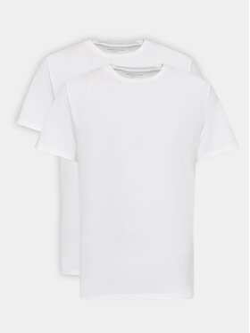 Tommy Hilfiger Tommy Hilfiger Komplet 2 t-shirtów UM0UM02762 Biały Regular Fit