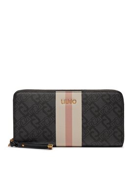 Liu Jo Liu Jo Μεγάλο Πορτοφόλι Γυναικείο Ecs Xl Zip Around AXX035 E0538 Μαύρο