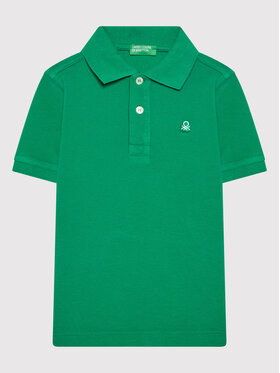 United Colors Of Benetton United Colors Of Benetton Polo 3089C3135 Zelena Regular Fit