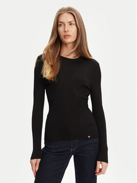 Guess Guess Maglione W5YR08 Z0040 Nero Slim Fit