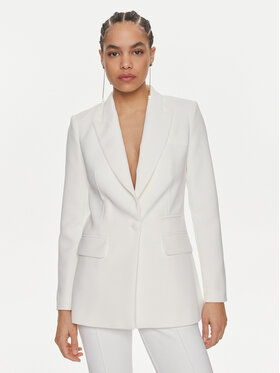 Elisabetta Franchi Elisabetta Franchi Sakoi GI-069-41E2-V580 Bijela Regular Fit