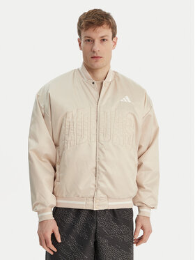 adidas adidas Kurtka bomber Stadium KE6211 Beżowy Loose Fit