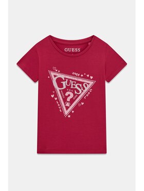 Guess Kids Guess Kids T-Shirt 184849 Różowy Classic Fit