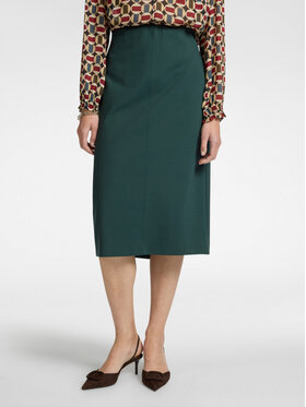 Elena Mirò Elena Mirò Spódnica midi 1802Z000056N035 Zielony Slim Fit