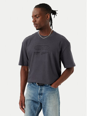 G-Star Raw G-Star Raw Тишърт Globes D28920-E508 Тъмносив Relaxed Fit