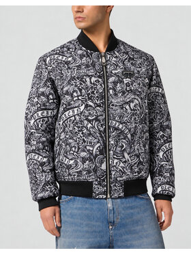 PHILIPP PLEIN PHILIPP PLEIN Bomber 31475 Nero Regular Fit