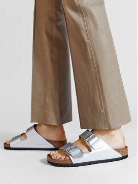 Birkenstock Birkenstock Παντόφλες Arizona Bs 1012283 Ασημί