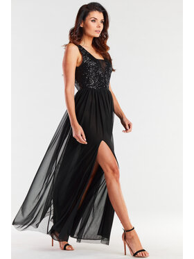 Awama Awama Abito da sera A486 Nero Basic Fit