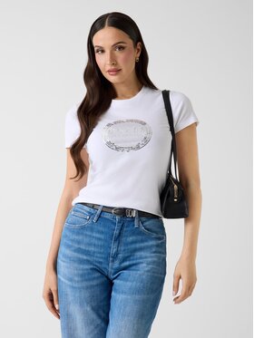 Guess Guess T-Shirt 182274 Bílá Classic Fit