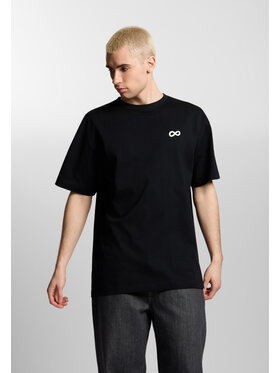 PROSTO. PROSTO. T-Shirt Big Log Infinity KL261MOUT1022 Czarny Relaxed Fit