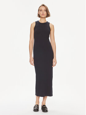 Tommy Hilfiger Tommy Hilfiger Vasarinė suknelė WW0WW38838 Tamsiai mėlyna Slim Fit