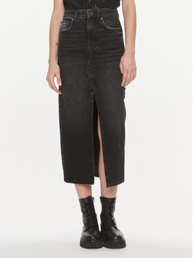 Liu Jo Liu Jo Farmer szoknya UF3169 D4861 Fekete Regular Fit