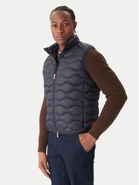 Save The Duck Save The Duck Weste D82187M GIGA21 Dunkelblau Regular Fit