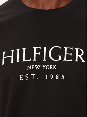 Tommy Hilfiger T-shirt MW0MW36499 Crna Regular Fit