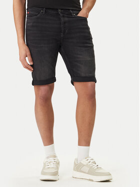 HUGO HUGO Szorty jeansowe 50561639 Szary Tapered Fit