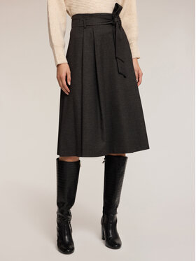Motivi Motivi Gonna midi 1028Q001194N0V3 Grigio A-Line Fit