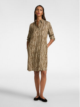 Elena Mirò Elena Mirò Vestito da giorno 7424P100228N001 Marrone Regular Fit