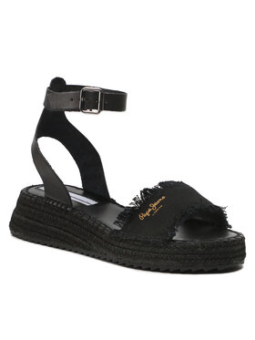 Pepe Jeans Pepe Jeans Espadrilles Kate Fabric PLS90592 Schwarz