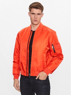 Calvin Klein Calvin Klein Bomber dzseki K10K109907 Narancssárga Regular Fit