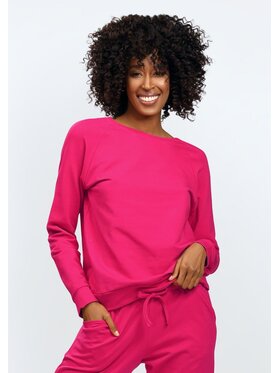 DKaren Sport DKaren Sport Bluza Wenezja Czerwony Slim Fit