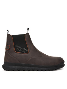 Aeronautica Militare Aeronautica Militare Členková obuv s elastickým prvkom 252SC0316UCT04247 Zelená