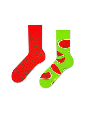 Zooksy Zooksy Skarpety wysokie unisex mixTURY Czerwony