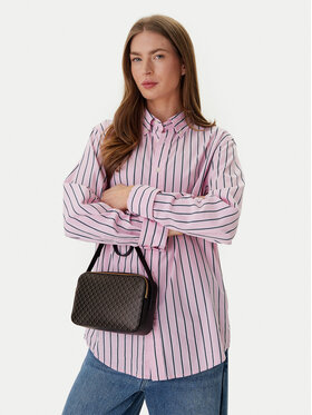 Calvin Klein Calvin Klein Táska Emblem Aop Elongated Camera Bag LV04F3268G Fekete