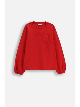 Coccodrillo Coccodrillo Bluzka ZC5143102EJG-009 Czerwony Regular Fit