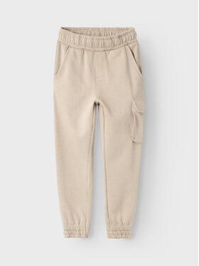 NAME IT NAME IT Παντελόνι φόρμας Varonto 13225029 Μπεζ Regular Fit