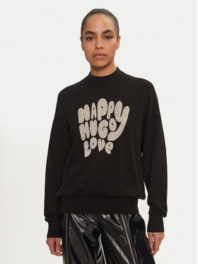 HUGO Hugo Pullover Sidara 50522527 Schwarz Regular Fit
