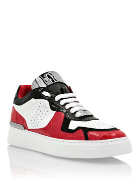 PHILIPP PLEIN PHILIPP PLEIN Sneakersy 7413 Czerwony