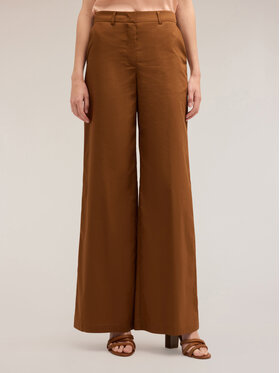 Motivi Motivi Pantaloni di tessuto P004Q003967N022 Marrone Over Fit