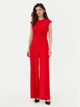 Calvin Klein Calvin Klein Kombinezon K20K208177 Crvena Wide Leg