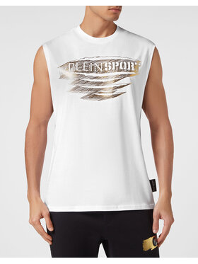 Plein Sport Plein Sport T-Shirt 13063 Biały Regular Fit